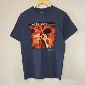 Vintage Jimi Hendrix Live At Woodstock T-Shirt / 2002 / Medium